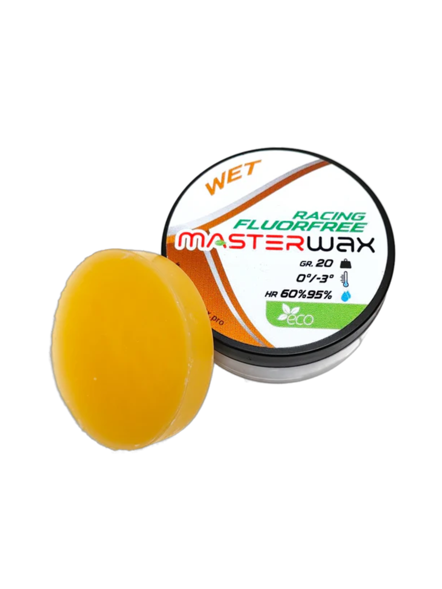 MasterWax Fart de glisse Racing Fluorfree 0C/-3C 20g