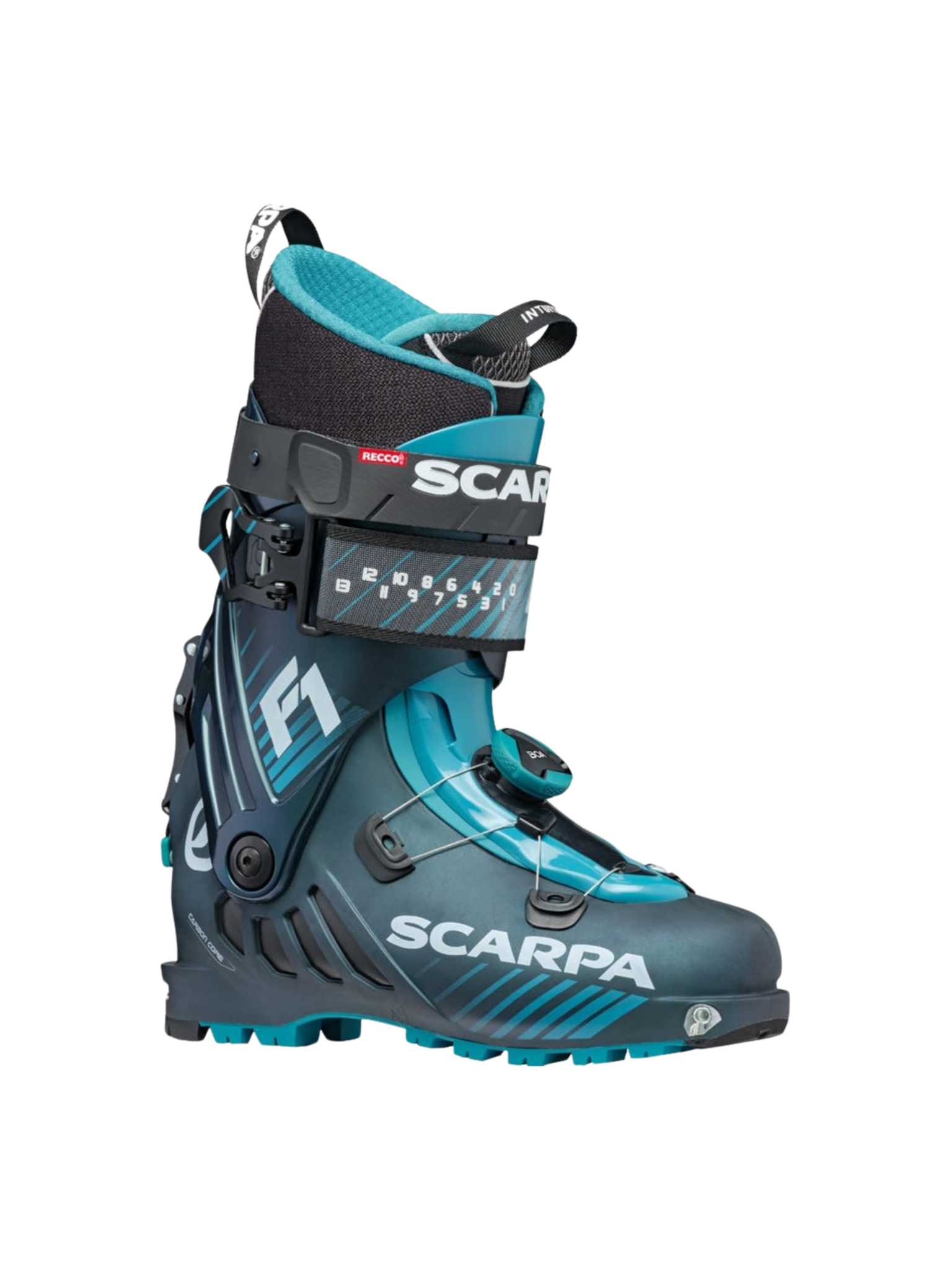 Scarpa Bottes de ski hors-piste F1 pour homme