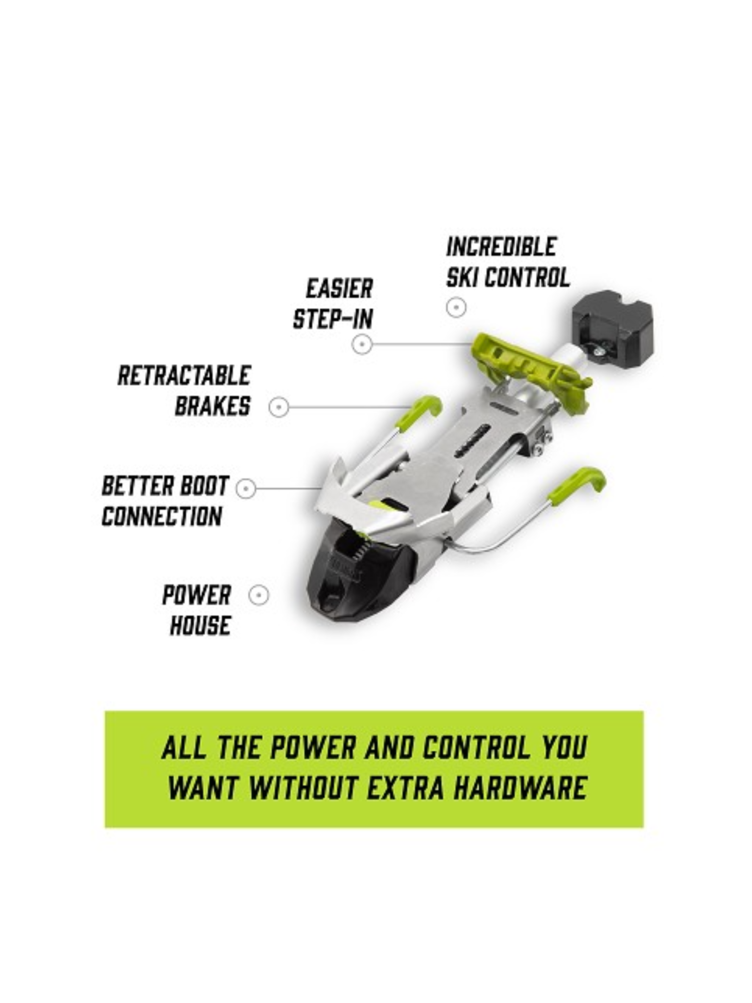 Fixations de télémark LG