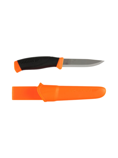 Couteau Companion orange en acier inoxydable #M-12090
