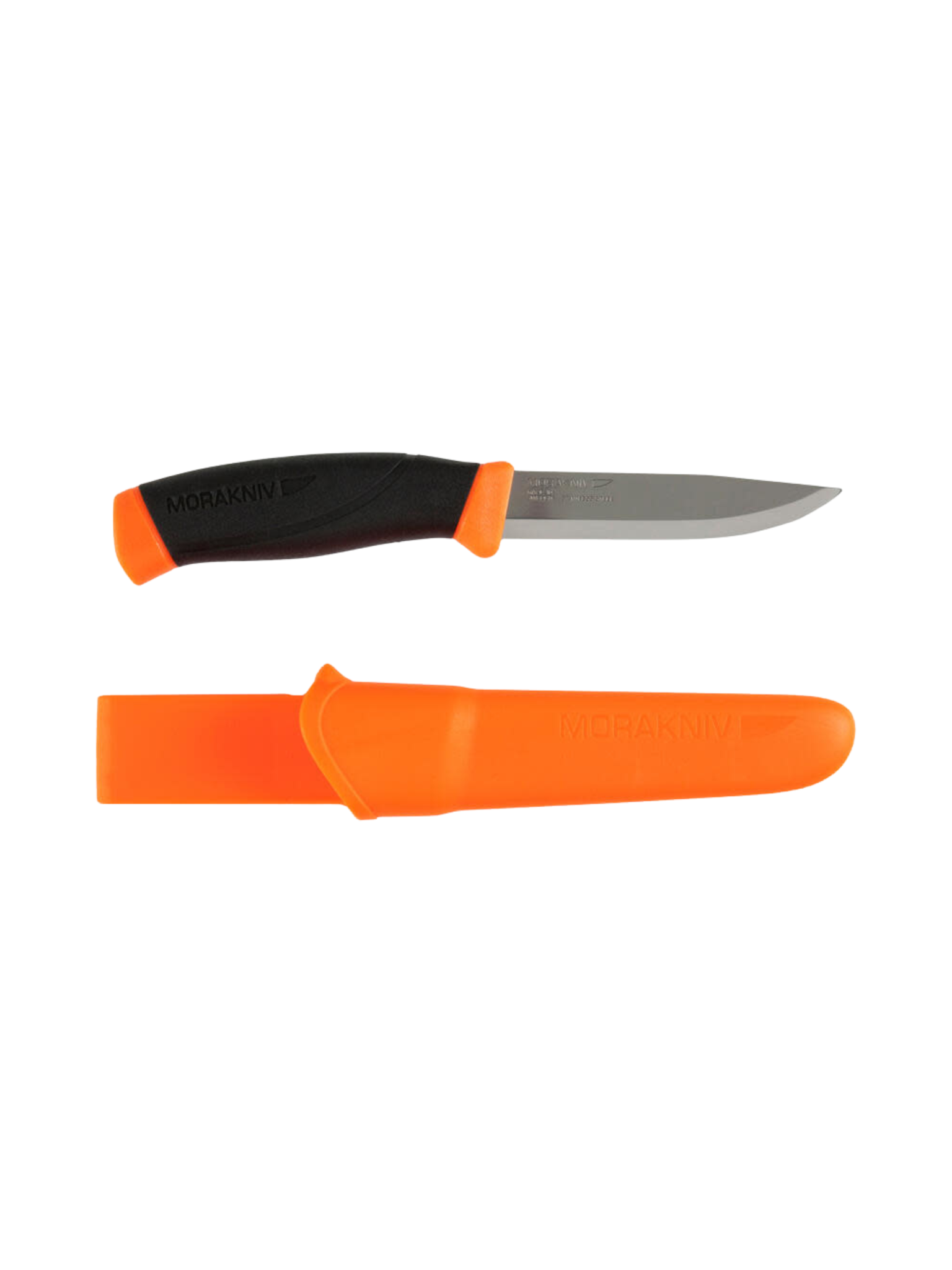 Couteau Companion orange en acier inoxydable #M-12090