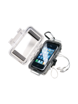 Étui clair pour iPhone i1015 Noir