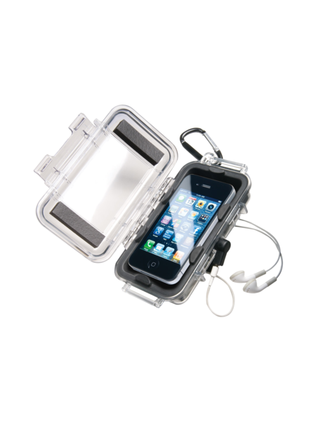 Étui clair pour iPhone i1015 Noir