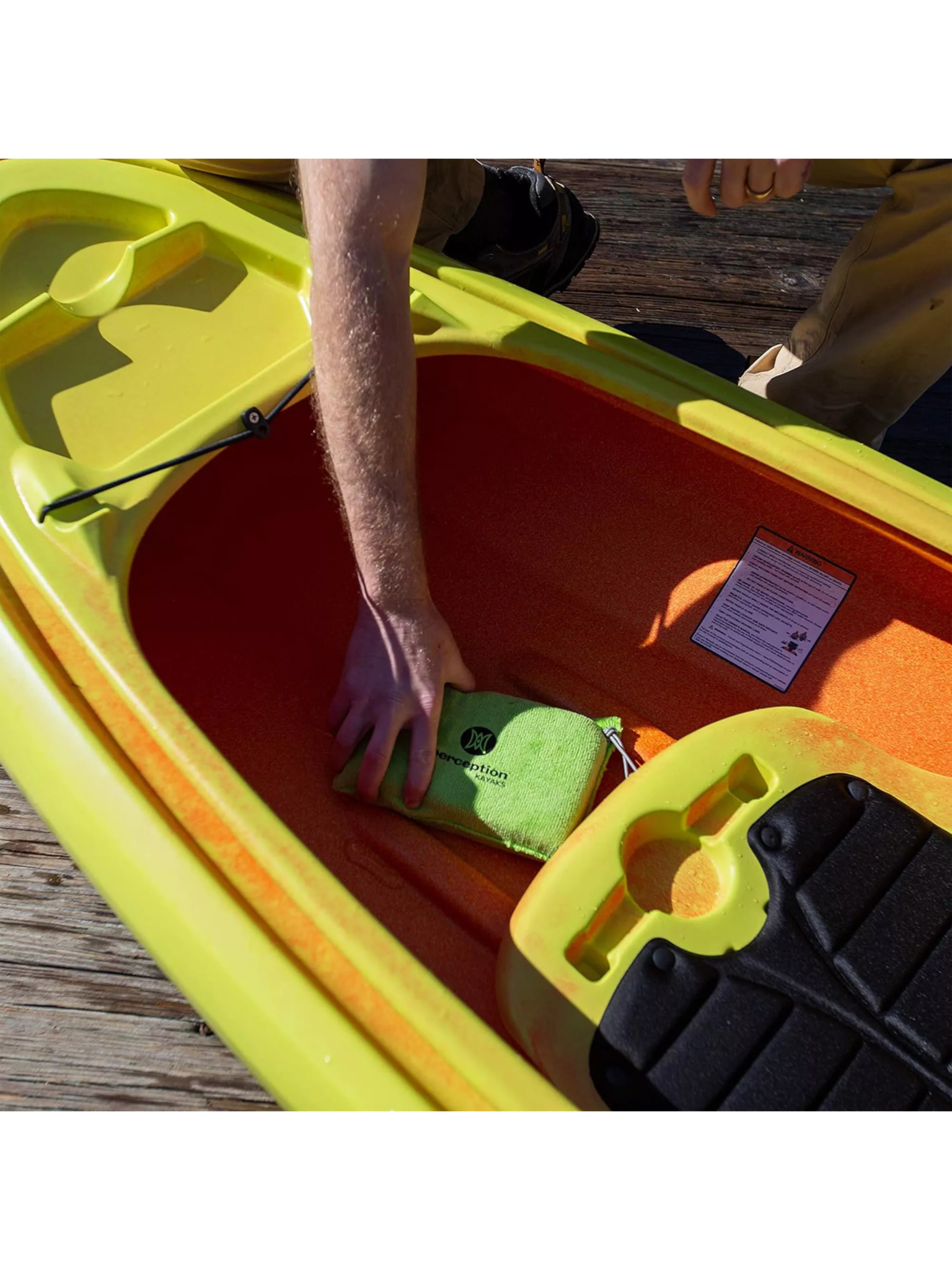 Perception Éponge pour kayak