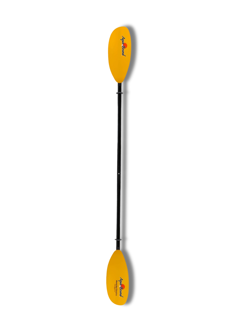 Aqua-bound Pagaie Manta Ray 2 pièces jaune en fibre de verre