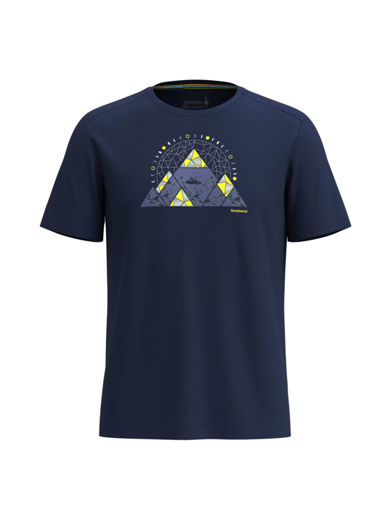 Smartwool Chandail à manches courtes Geo Phase Active Graphic Tee pour homme