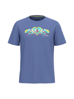 Smartwool Chandail à manches courtes Geo Peaks Active Graphic Tee pour homme