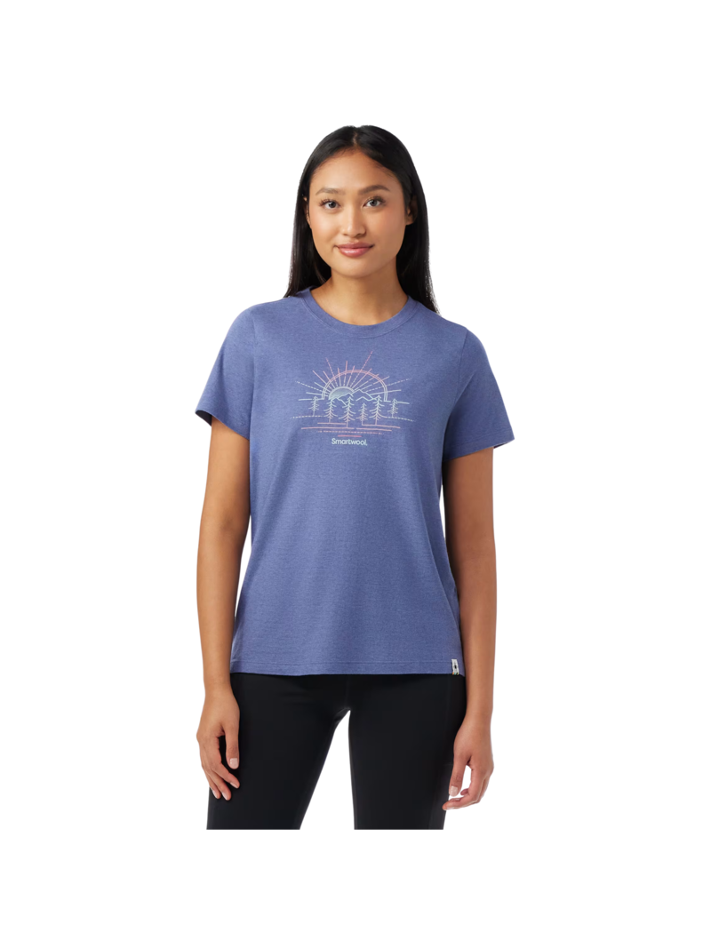 Smartwool Chandail à manches courtes Mountain Sol Graphic pour femme