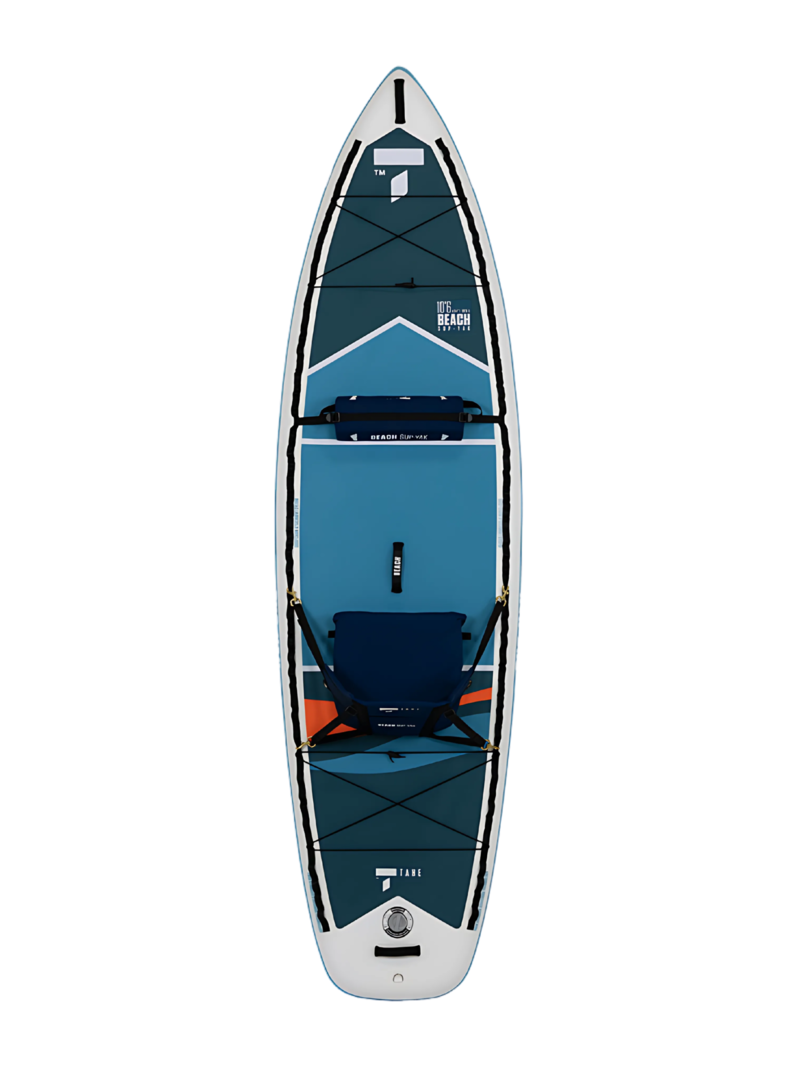 Tahe Outdoors Planche à pagaie gonflable hybride Beach SUP-Yak 10'6 x 34 en kit