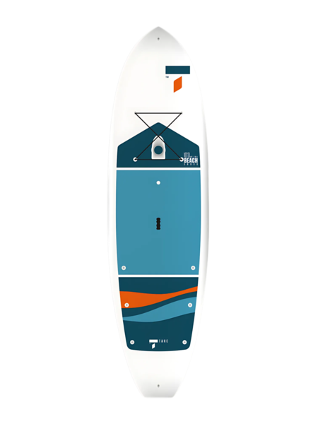 Tahe Outdoors Planche à pagaie rigide 10' Beach Cross Tough-Tec