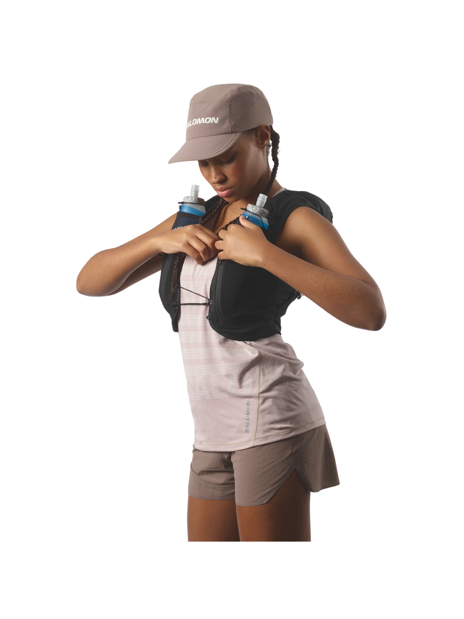 Salomon Veste d'hydratation de course Adv Skin 12 pour femme