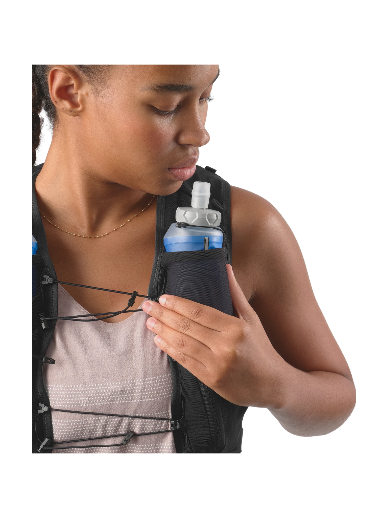 Salomon Veste d'hydratation de course Adv Skin 12 pour femme