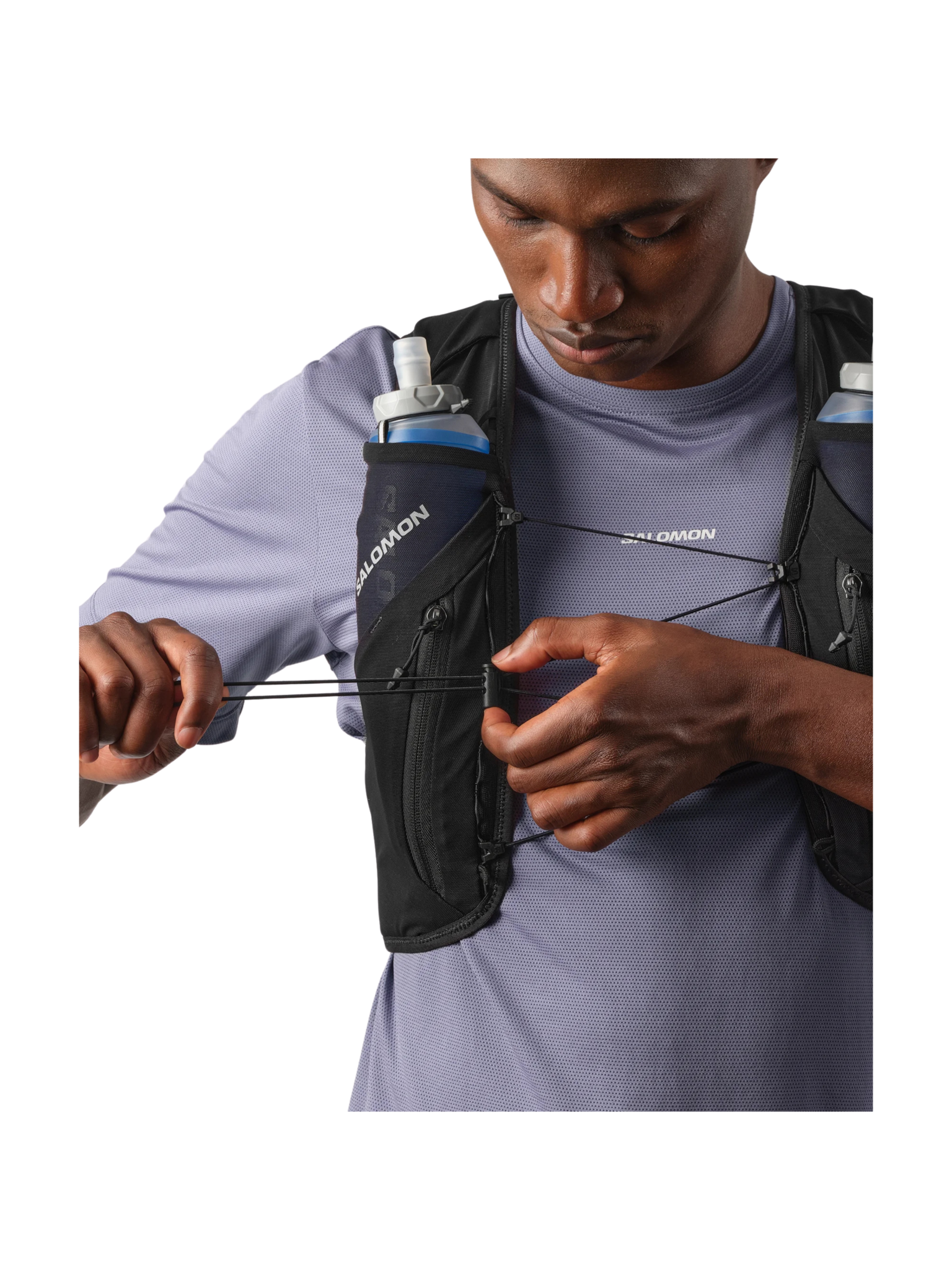 Salomon Veste d'hydratation de course Adv Skin 12 Set