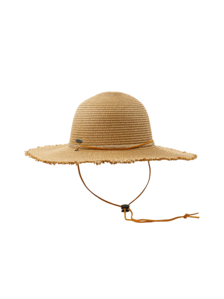Canadian Hat Chapeau Alyssin souple en papier tressé à bords bruts