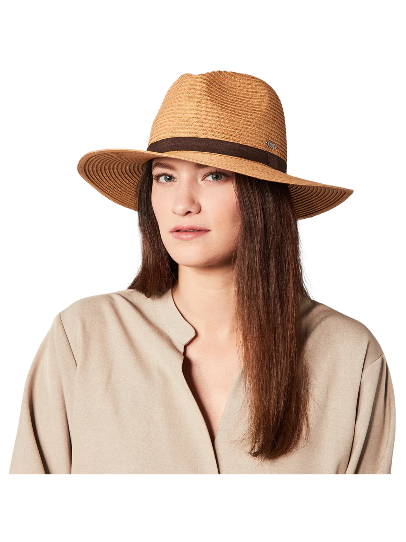 Canadian Hat Chapeau Fedora Fabio avec bordure en ruban