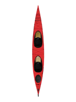 Current Designs Kayak de mer tandem Double Vision en fibre de verre