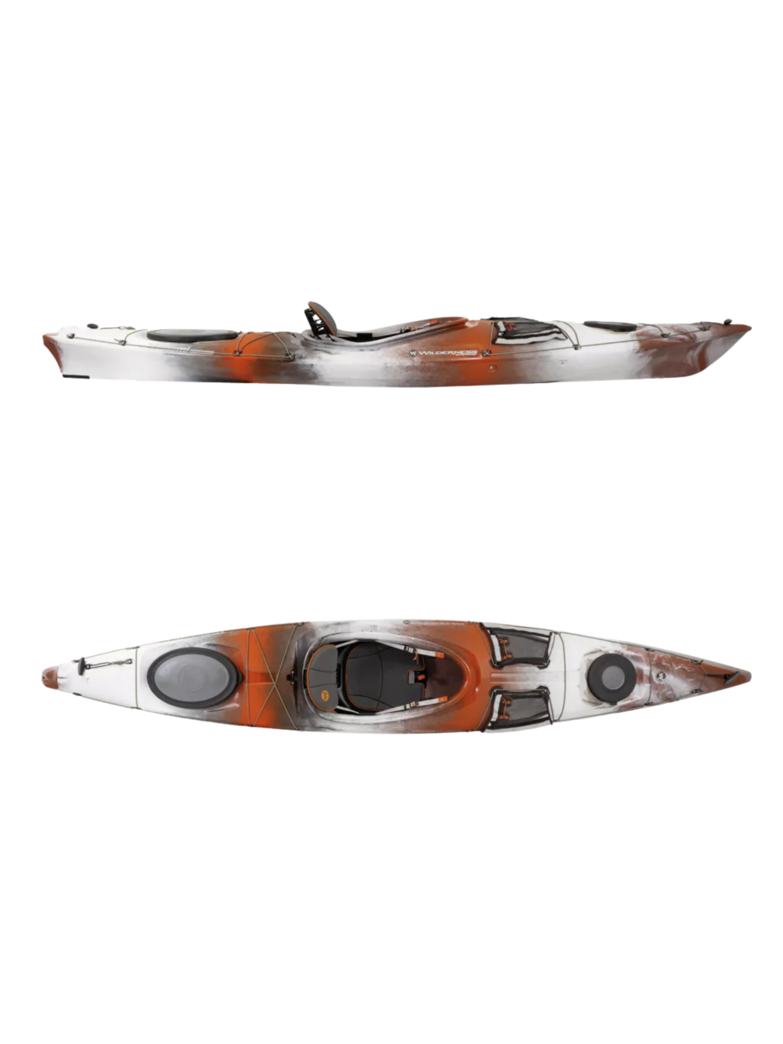 Wilderness Systems Kayak hybride Tsunami 140 avec gouvernail