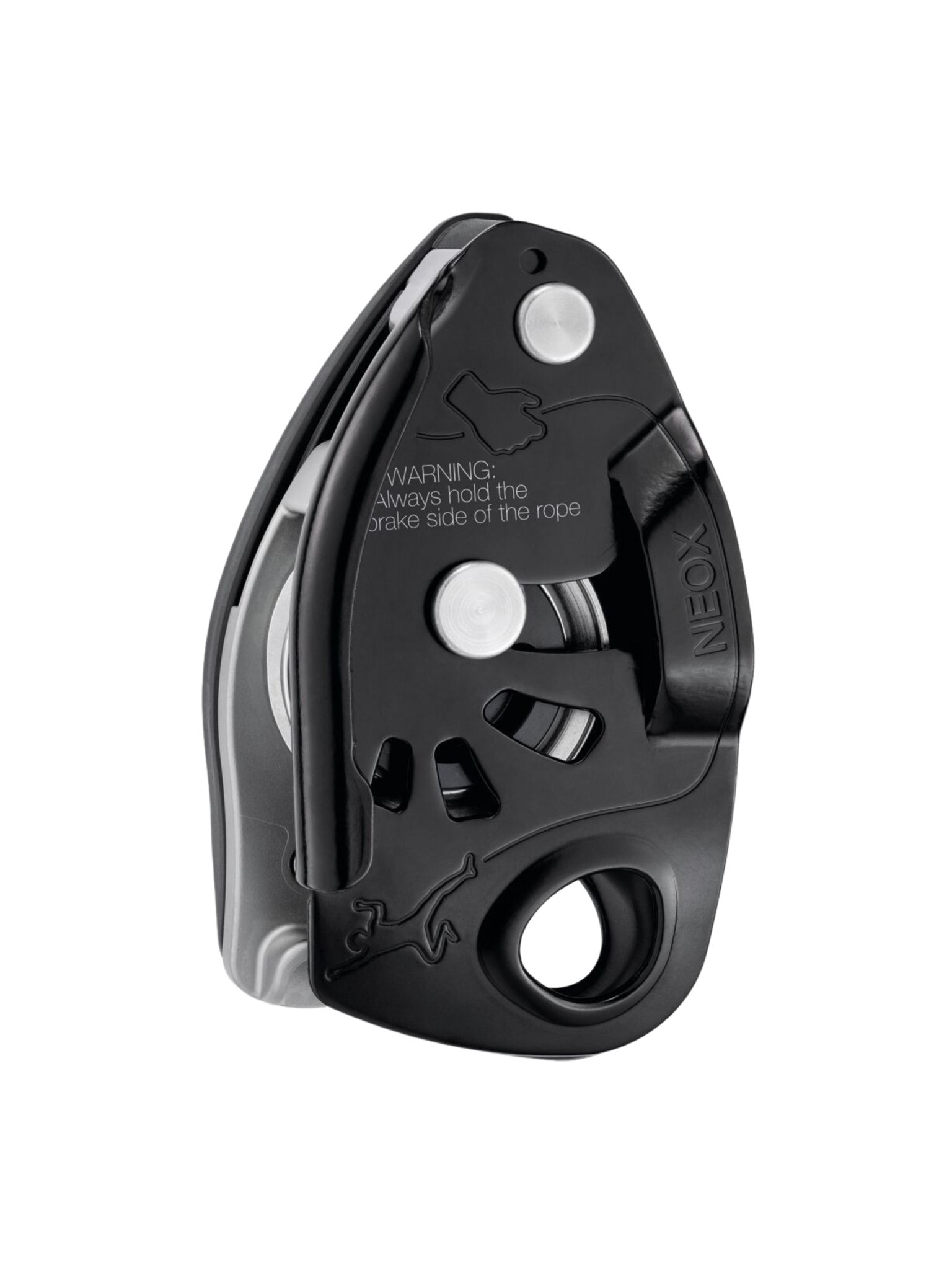 PETZL NEOX – Dispositif D’Assurage Avec Blocage Assiste Par Came – Idéal Escalade En Salle Et En Falaise – Contrôle Précis Et Descente Fluide