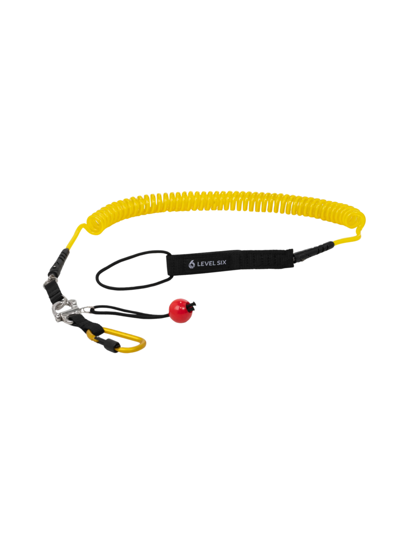 Level Six Laisse enroulée à dégadement rapide pour SUP