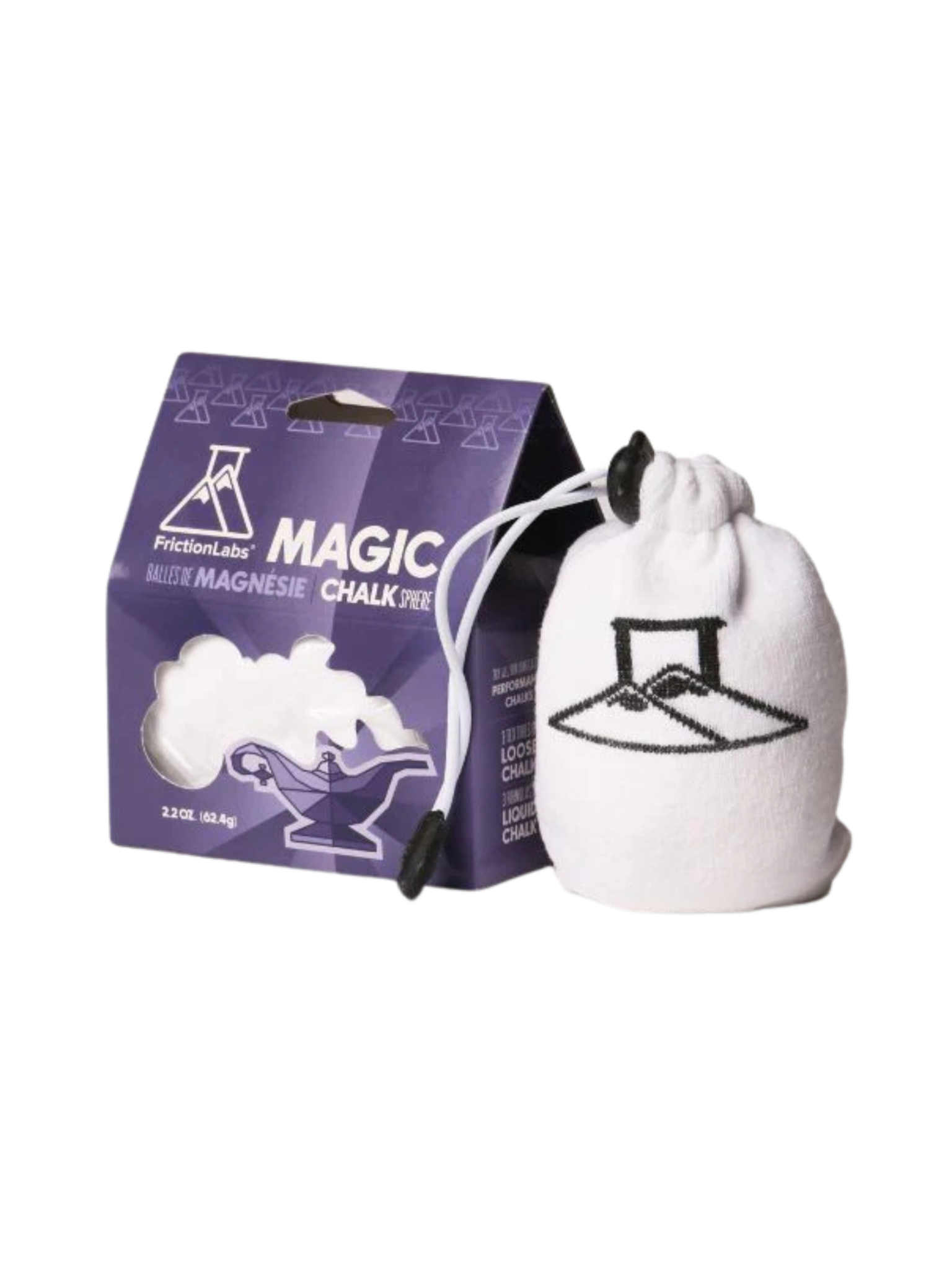 FrictionLabs Sphère de magnésie réutilisable Magic