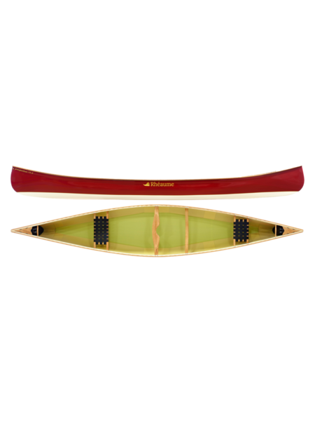 Rhéaume Canot Prospecteur 16'6 en kevlar avec plats-bords en bois
