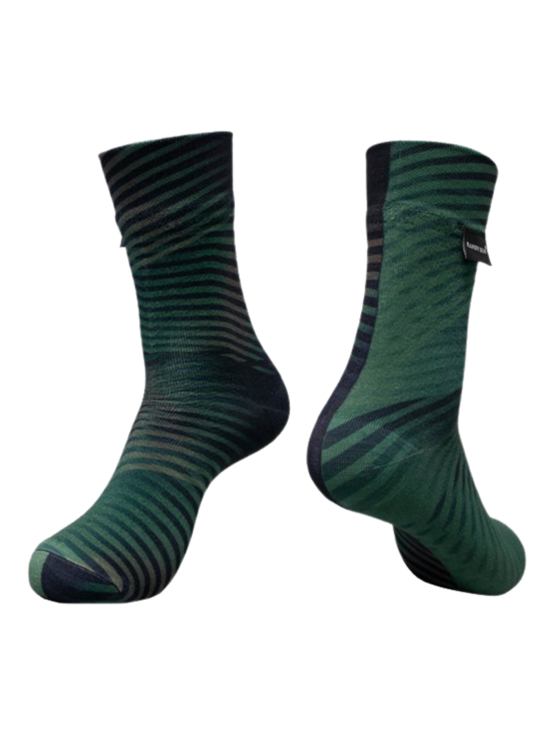 Randy Sun Chaussettes imperméables Ultra Mince Laine Mérino mi-mollet
