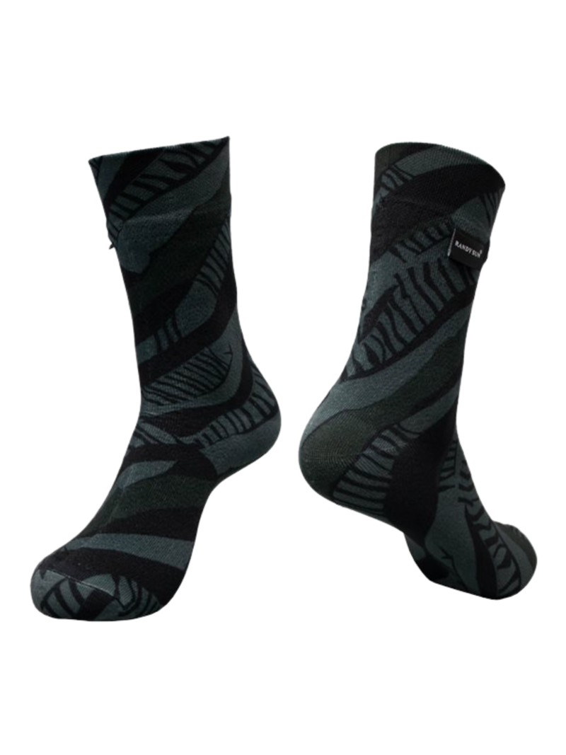 Randy Sun Chaussettes imperméables Ultra Mince Laine Mérino mi-mollet