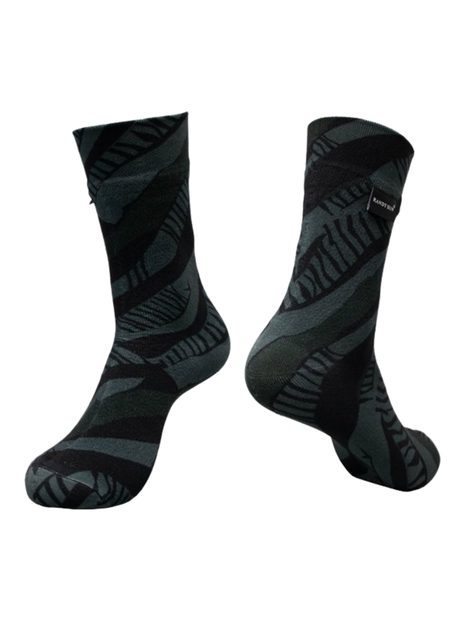 Randy Sun Chaussettes imperméables Ultra Mince Laine Mérino mi-mollet