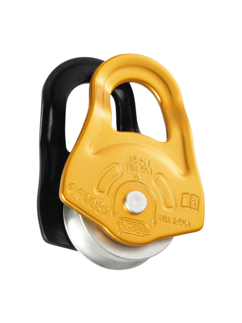 Petzl Poulie ultra-compacte à haut rendement Partner