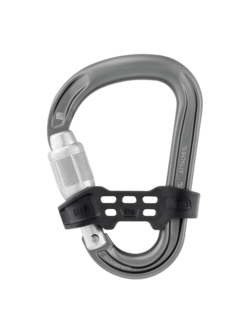 Petzl Mousqueton unidirectionnel à verrouillage à vis Attache Bar