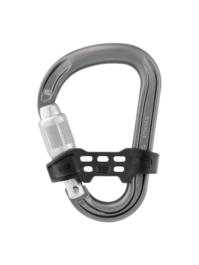 Petzl Mousqueton unidirectionnel à verrouillage à vis Attache Bar
