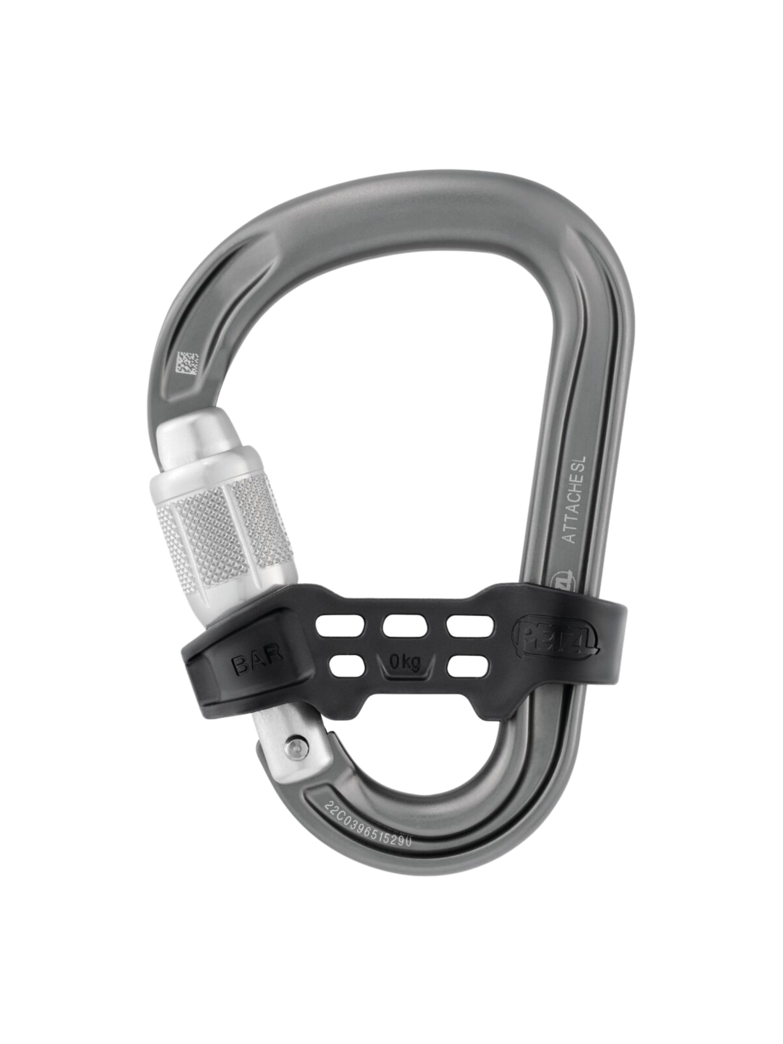 Petzl Mousqueton unidirectionnel à verrouillage à vis Attache Bar