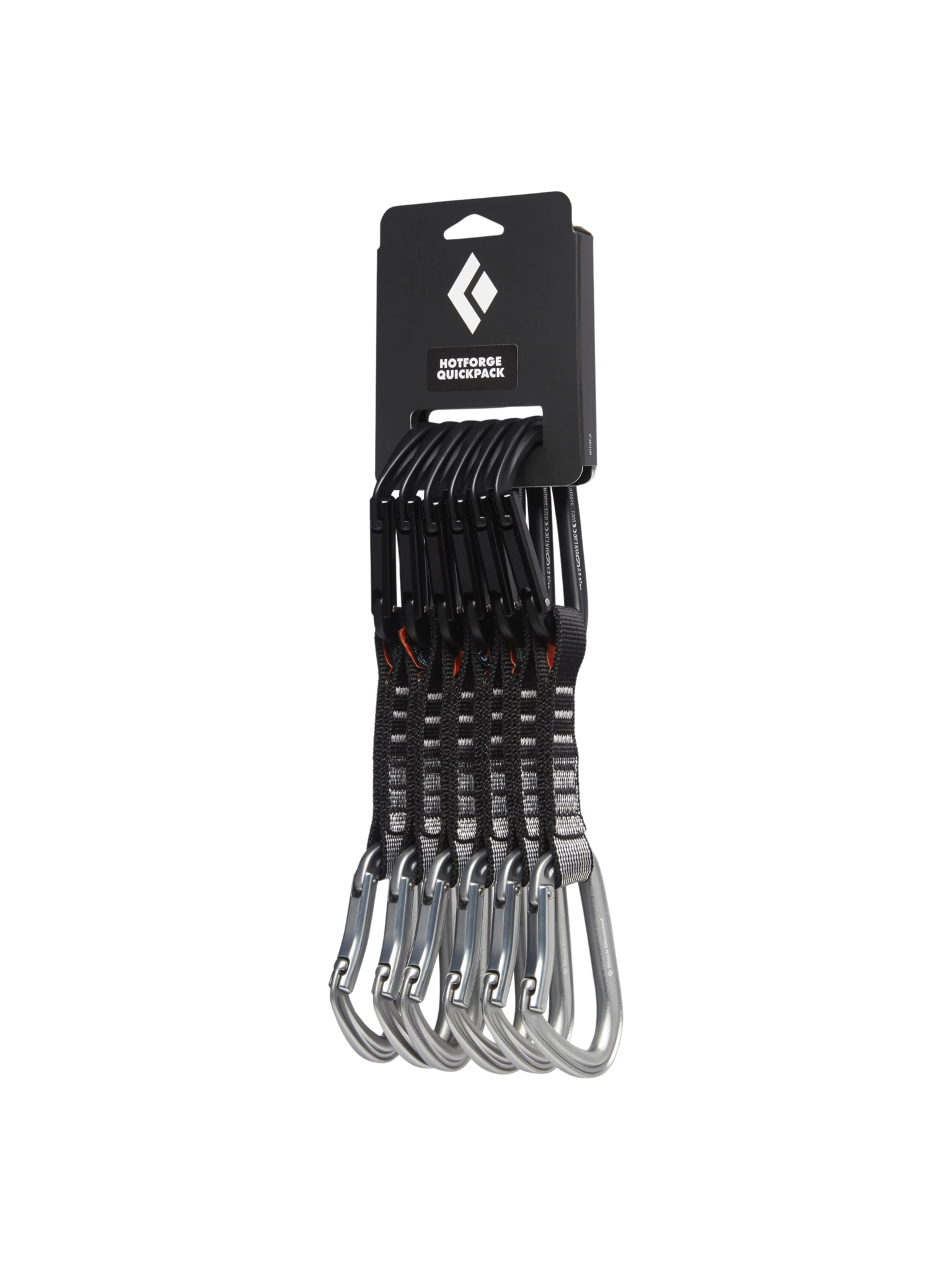 Black Diamond Kit de dégaines Hotforge Quickpack 12 cm