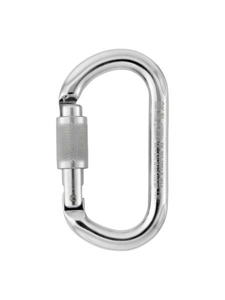 Petzl Mousqueton OK Screw-Lock