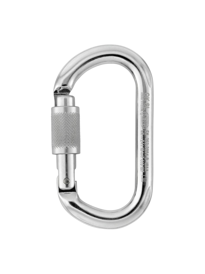 Petzl Mousqueton OK Screw-Lock