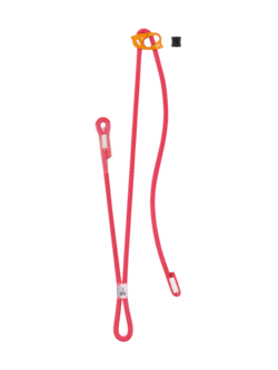 Petzl Longe double réglable pour l'escalade Dual Connect Adjust