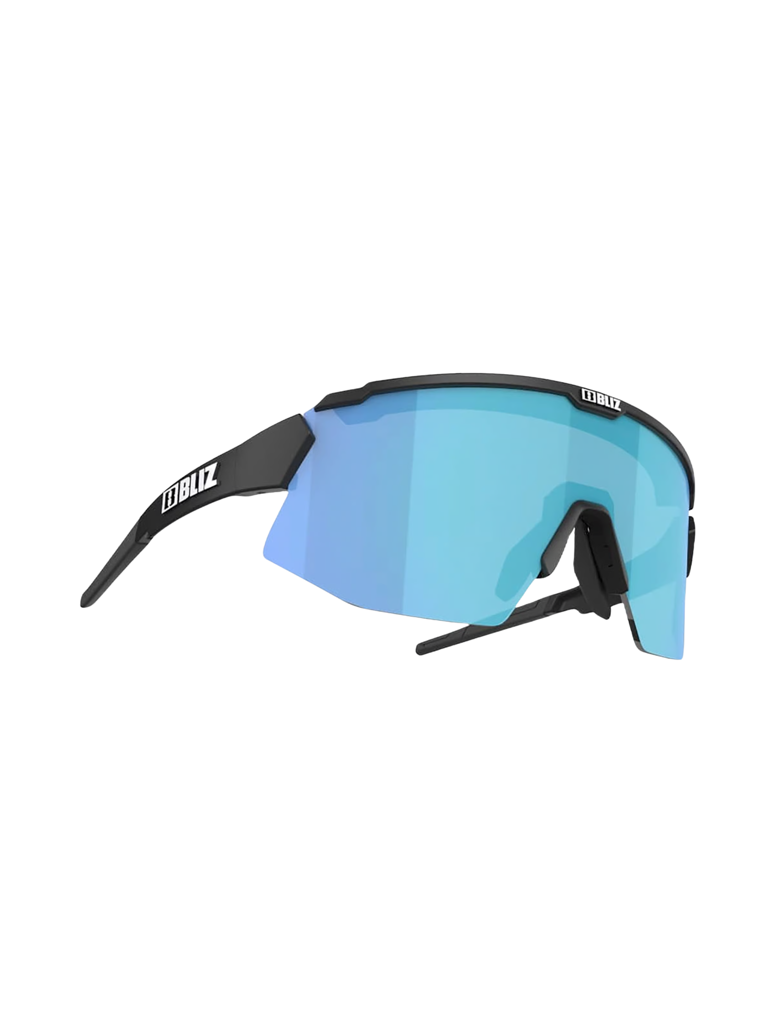 Bliz Lunettes de sport Breeze Matt Black Brown w Blue Multi