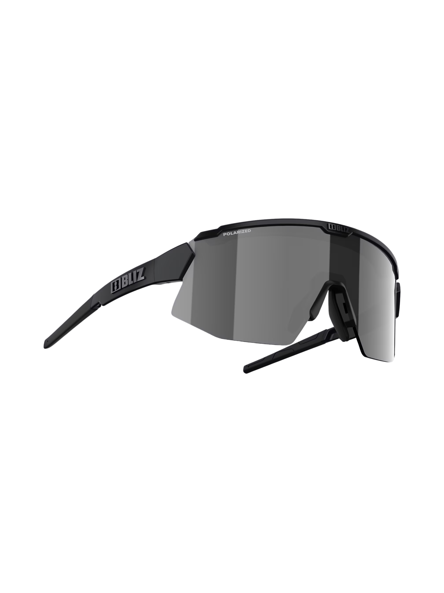 Bliz Lunettes de sport Breeze Matt Black Polarized - brun argenté