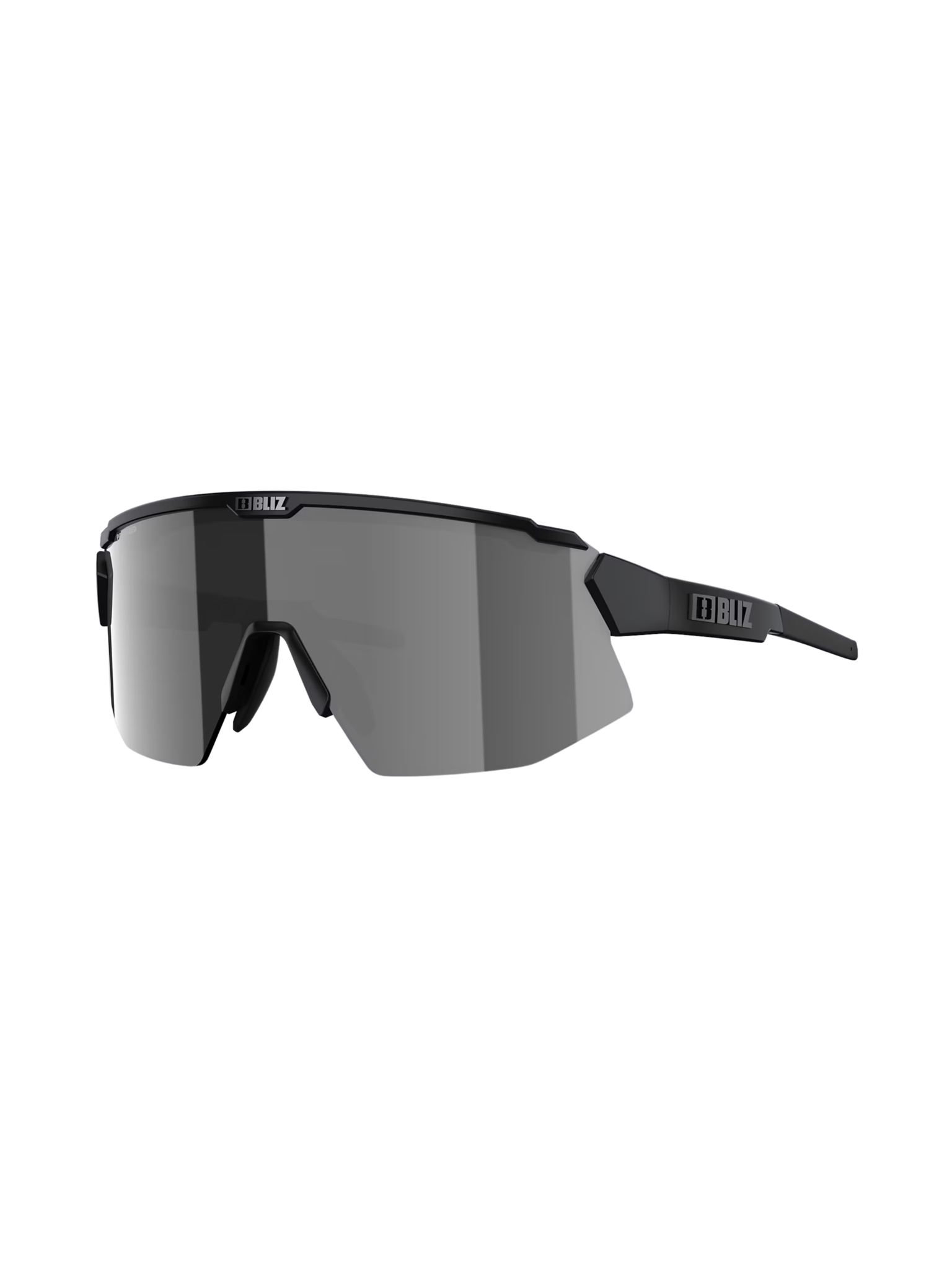 Bliz Lunettes de sport Breeze Matt Black Polarized - brun argenté