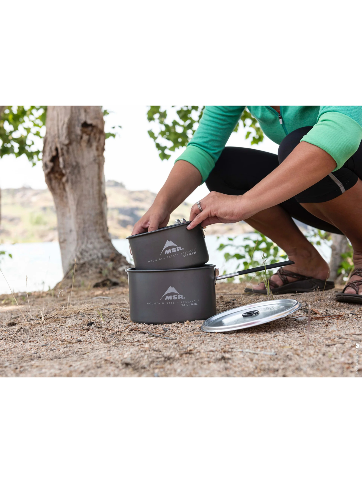 MSR Ensemble de 2 casseroles en céramique