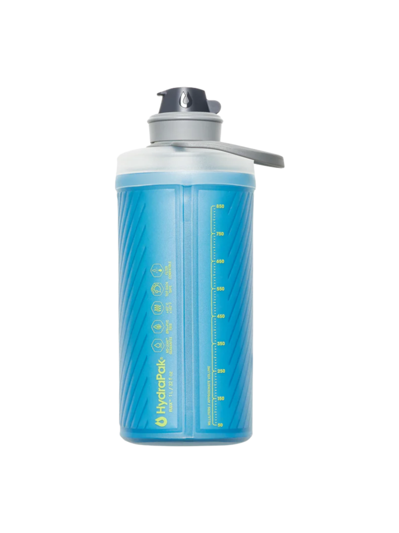 HydraPak Bouteille flexible Flux 1L Bleu