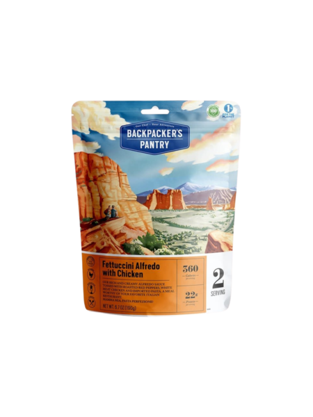 Backpacker's Pantry Fettuccine Alfredo au poulet