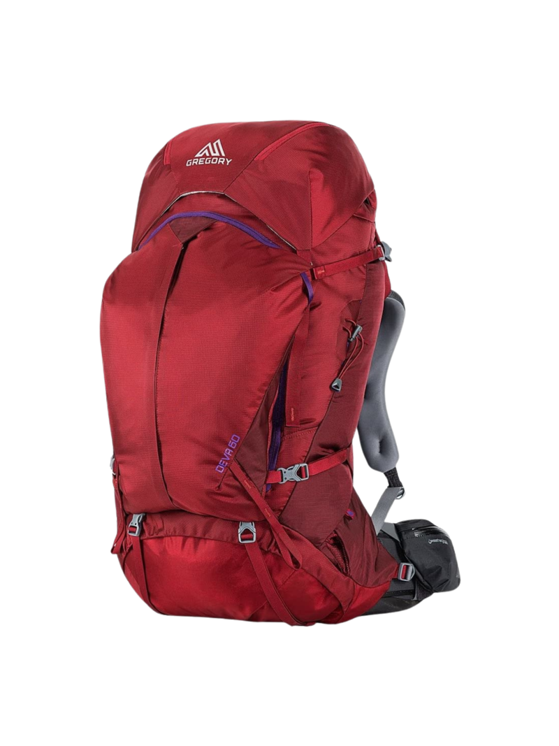 Gregory Sac à dos Deva 60 pour femme Rouge rubis