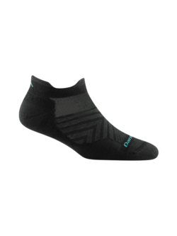 Darn Tough Bas Run No Show Tab Ultra légers avec coussin 1047 pour femme