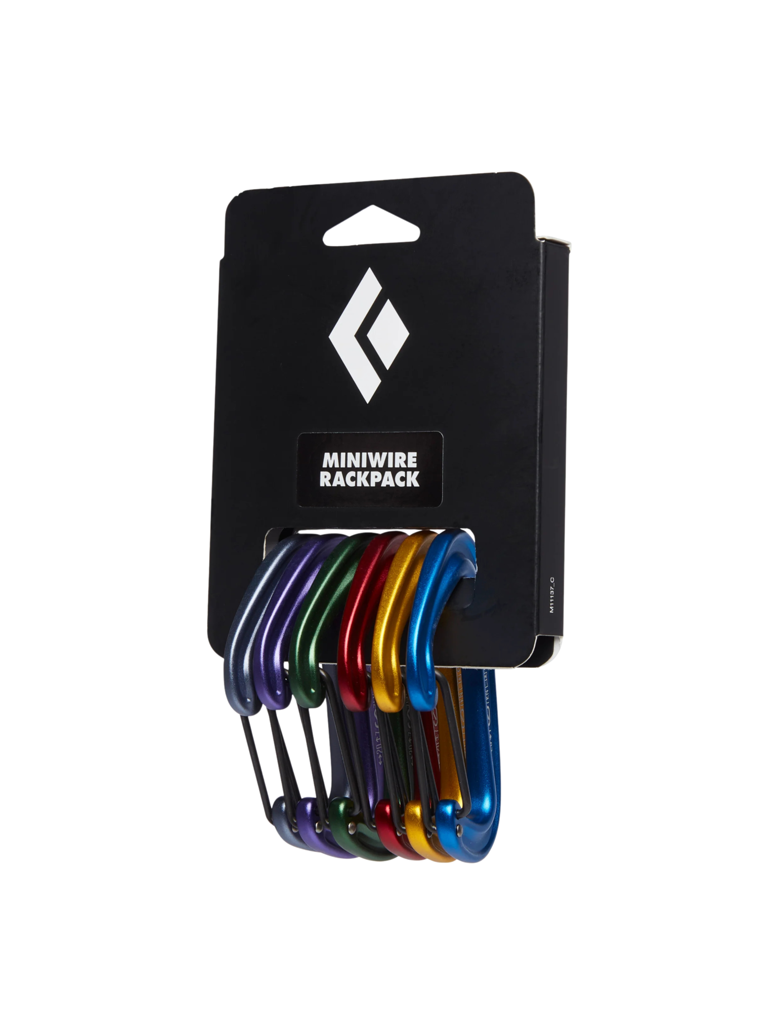 Black Diamond Kit de 6 mousquetons Miniwire Rackpack