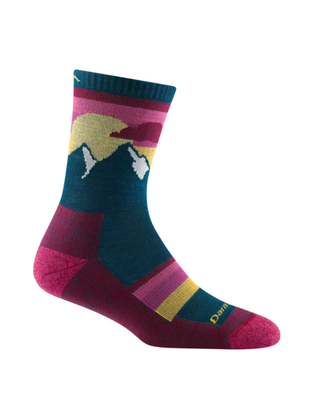Darn Tough Chaussettes Sunset Ledge Micro Crew Lightweight Hiking Sock pour femme