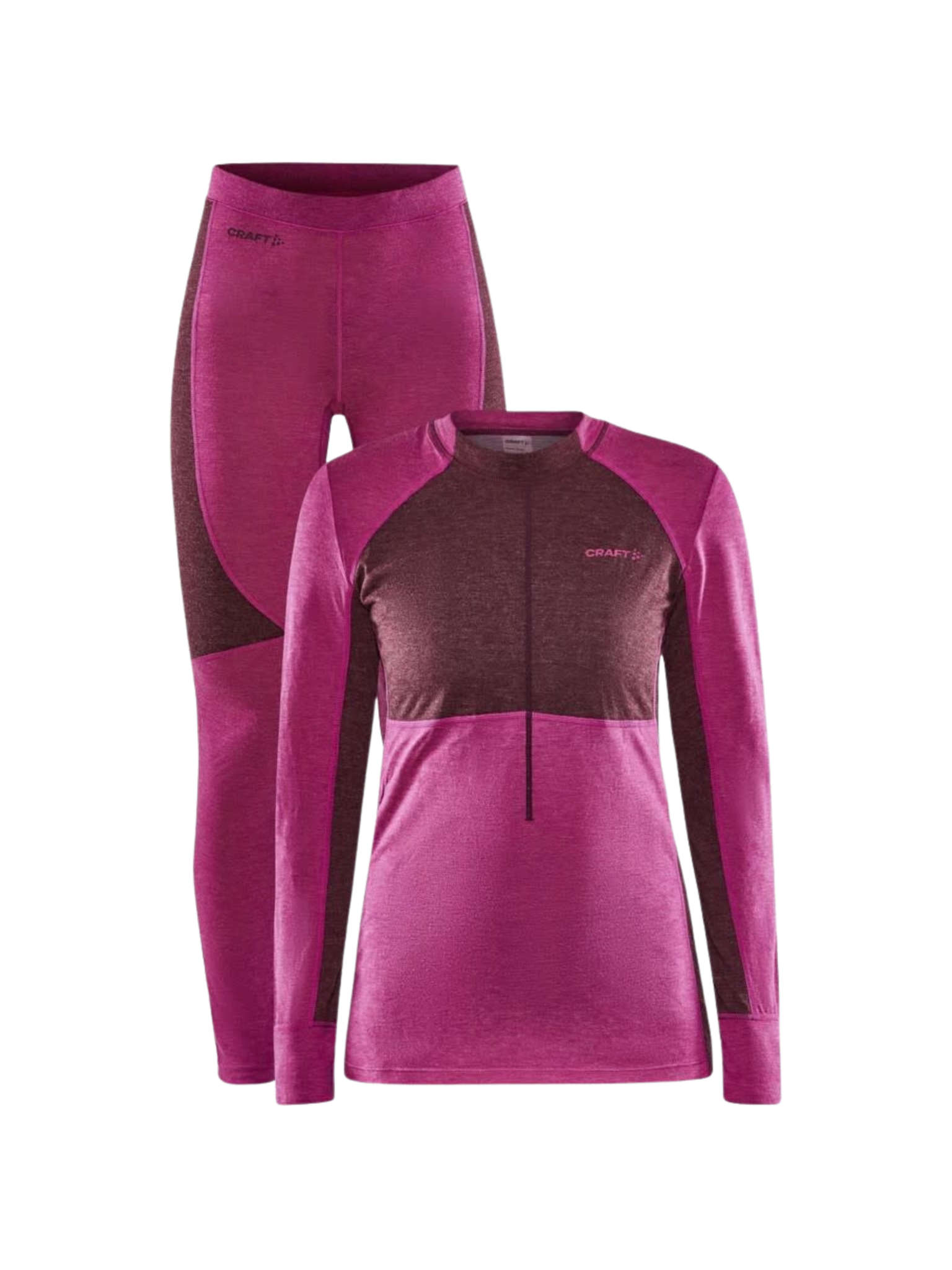 Craft Ensemble de couche de base Core Wool Merino Set W pou femme