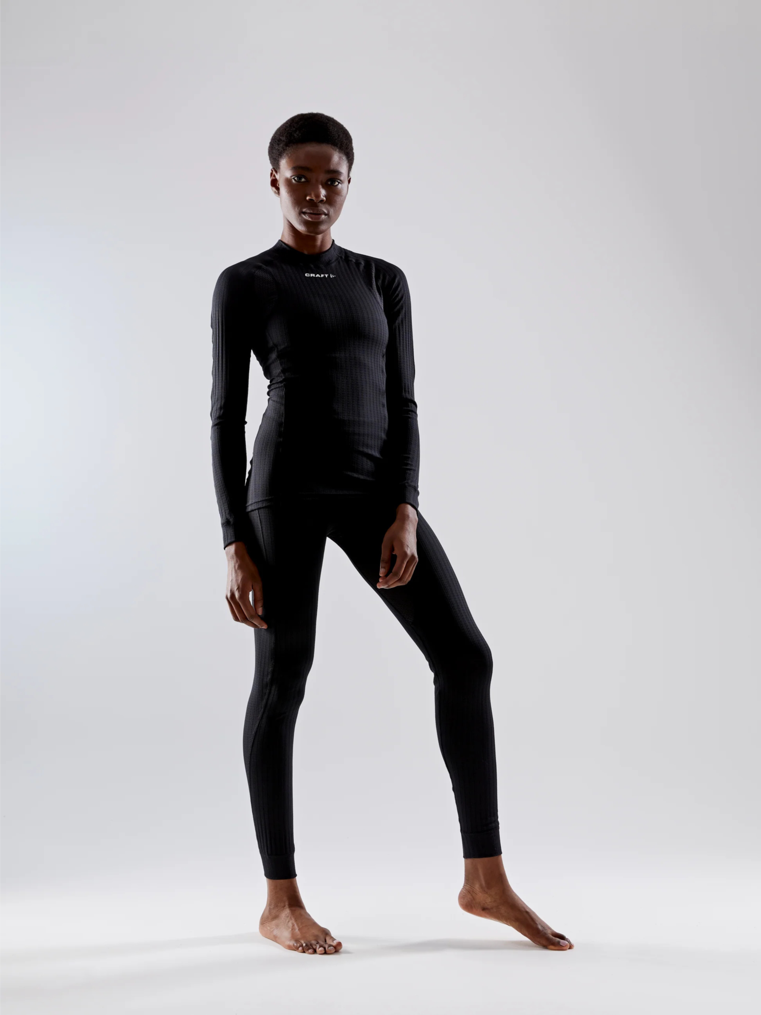 Craft Camisole à manches longues Active Extreme CN LS pour femme Medium Noir