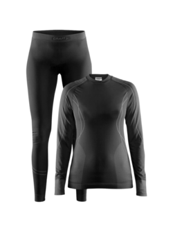 Craft Ensemble de camisole à manches longues et combines Seamless Zone Set pour femme