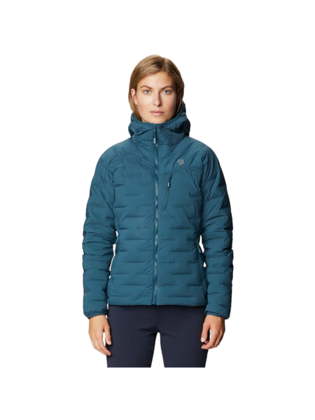 Mountain Hardwear Manteau Super/DS Stretchdown Hooded Jacket pour femme